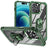 TPU + PC Lens Protection Phone Case with Ring Holder