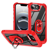 TPU + PC Lens Protection Phone Case with Ring Holder