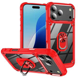 TPU + PC Lens Protection Phone Case with Ring Holder