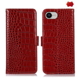 Crocodile Top Layer Cowhide Leather Phone Case