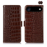 Crocodile Top Layer Cowhide Leather Phone Case