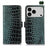 Crocodile Top Layer Cowhide Leather Phone Case
