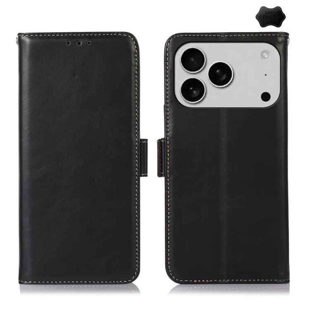 Crazy Horse Top Layer Cowhide Leather Phone Case