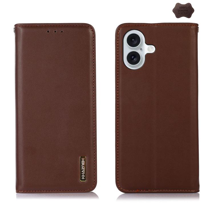 KHAZNEH Nappa Top Layer Cowhide Leather Phone Case