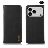 KHAZNEH Nappa Top Layer Cowhide Leather Phone Case