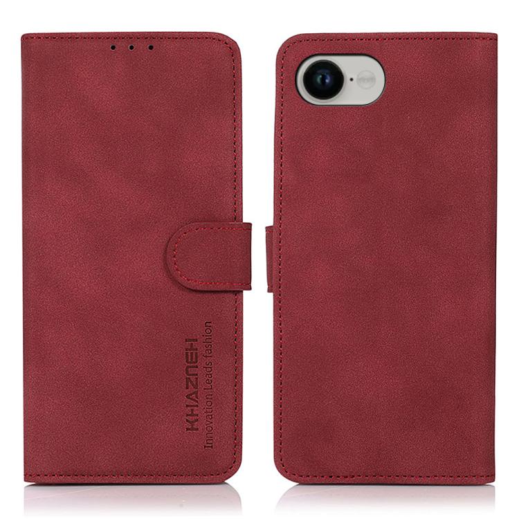 KHAZNEH Matte Texture Leather Phone Case