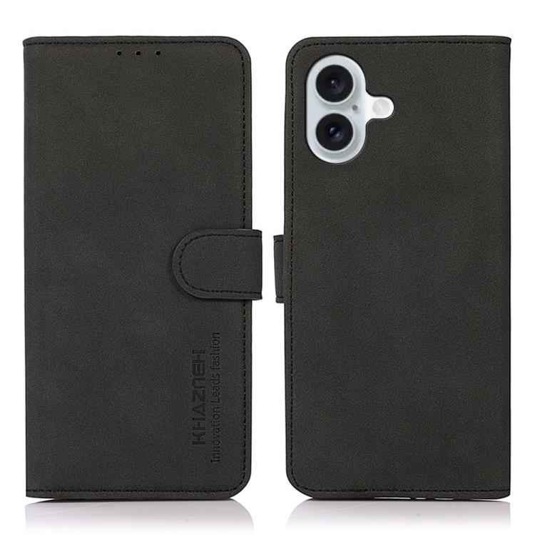 KHAZNEH Matte Texture Leather Phone Case