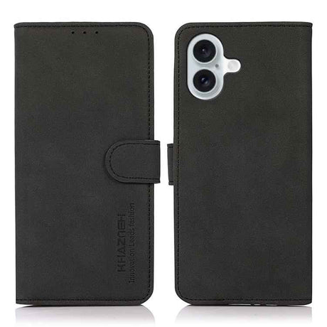 KHAZNEH Matte Texture Leather Phone Case