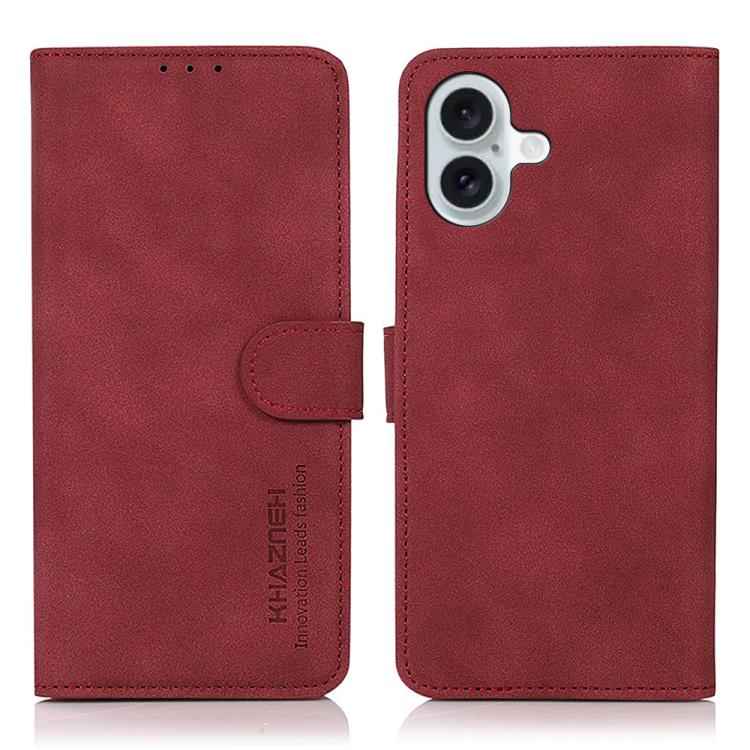 KHAZNEH Matte Texture Leather Phone Case