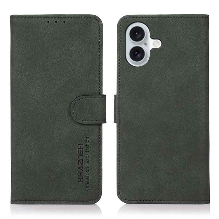 KHAZNEH Matte Texture Leather Phone Case