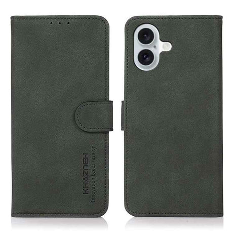 KHAZNEH Matte Texture Leather Phone Case