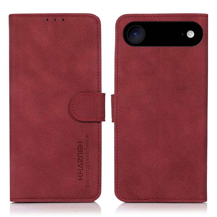 KHAZNEH Matte Texture Leather Phone Case