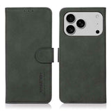 KHAZNEH Matte Texture Leather Phone Case