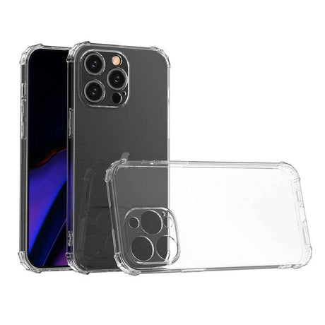 Four-Corner Shockproof Clear TPU Phone Case