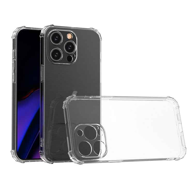 Four-Corner Shockproof Clear TPU Phone Case