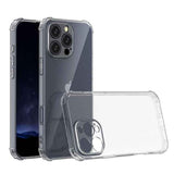 Four-Corner Shockproof Clear TPU Phone Case
