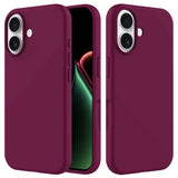 Solid Color Silicone Phone Case