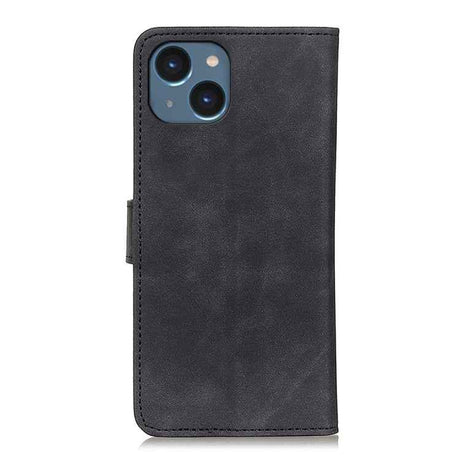 KHAZNEH Retro Texture Leather Phone Case