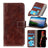 Retro Crazy Horse Texture Horizontal Flip Leather Phone Case
