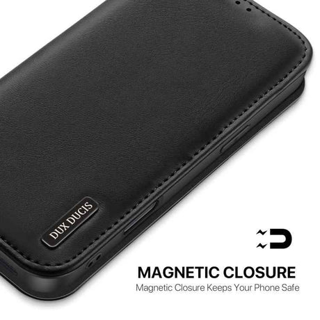 DUX DUCIS Hivo Series Cowhide + PU + TPU Flip Phone Case