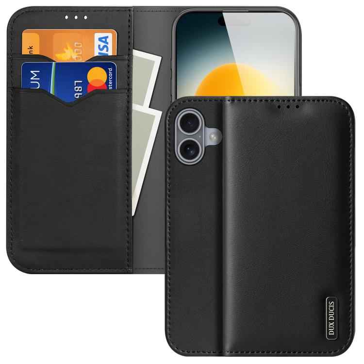 DUX DUCIS Hivo Series Cowhide + PU + TPU Flip Phone Case