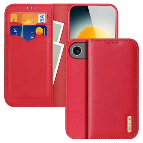DUX DUCIS Hivo Series Cowhide + PU + TPU Flip Phone Case