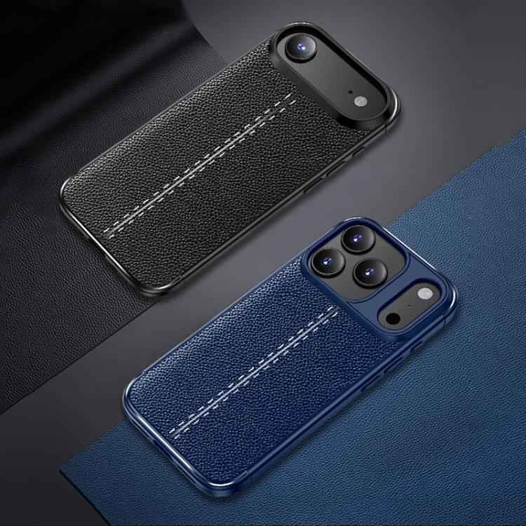 Litchi Texture Shockproof TPU Phone Case