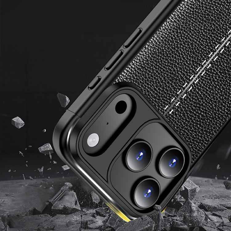 Litchi Texture Shockproof TPU Phone Case