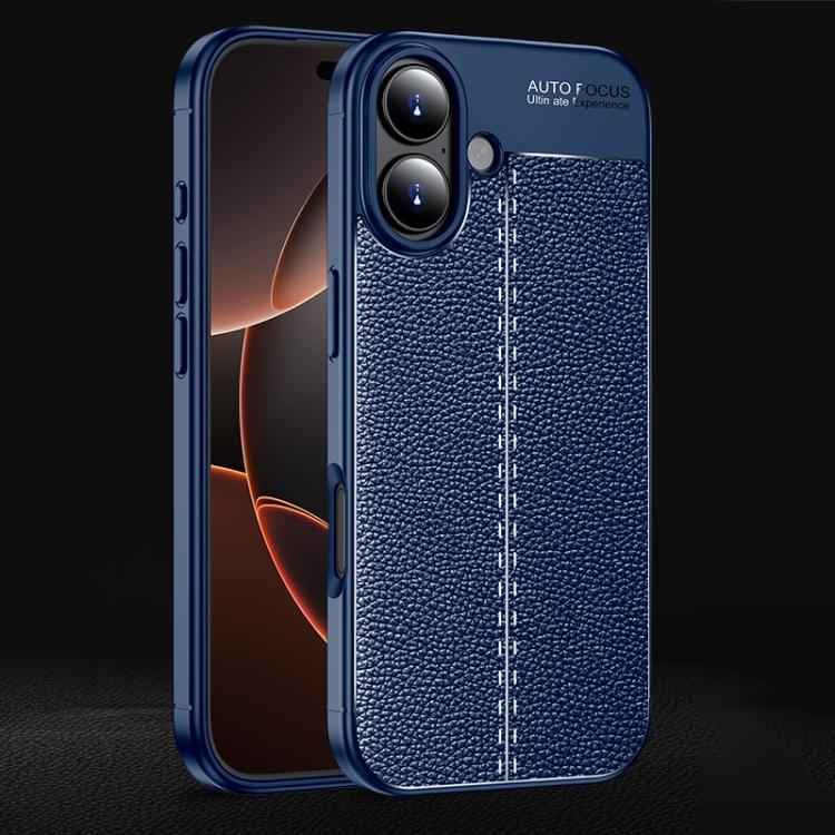 Litchi Texture Shockproof TPU Phone Case