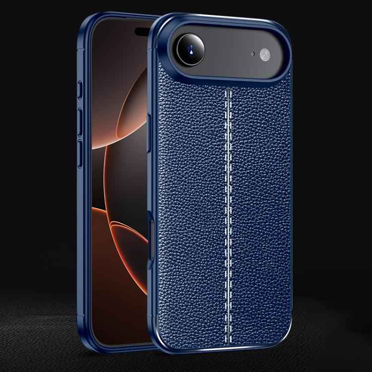 Litchi Texture Shockproof TPU Phone Case
