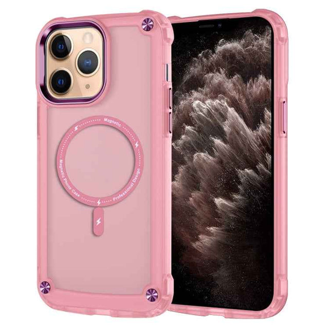 Skin Feel TPU + PC MagSafe Magnetic Phone Case