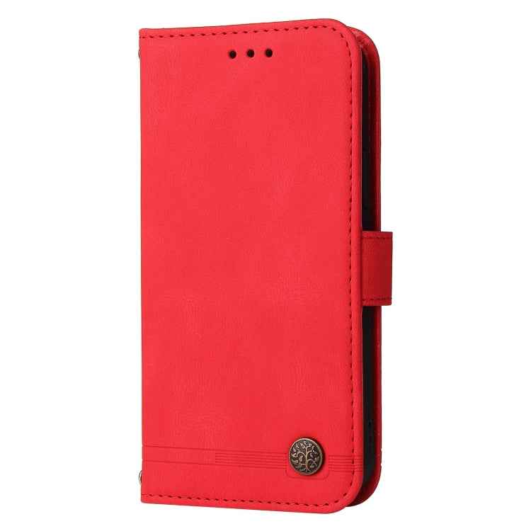 Skin Feel Life Tree Leather Phone Case
