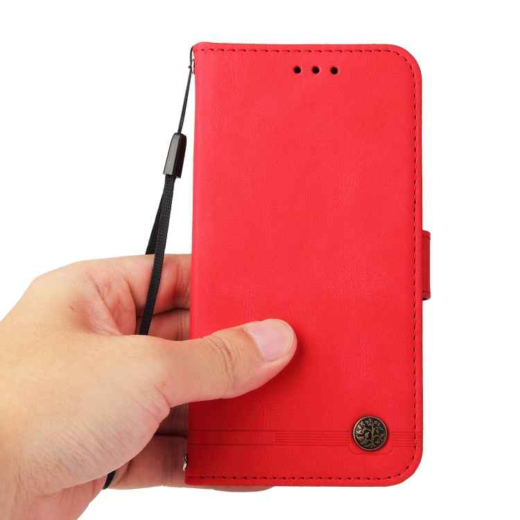 Skin Feel Life Tree Leather Phone Case