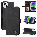 Skin Feel Life Tree Leather Phone Case