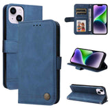 Skin Feel Life Tree Leather Phone Case