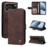 Skin Feel Life Tree Leather Phone Case