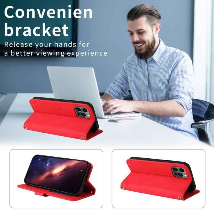 Skin Feel Life Tree Leather Phone Case