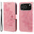 Seven-petal Flowers Embossing Leather Phone Case
