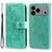 Seven-petal Flowers Embossing Leather Phone Case