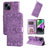 Embossed Sunflower Leather Phone Case