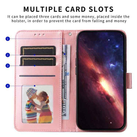 Embossed Sunflower Leather Phone Case