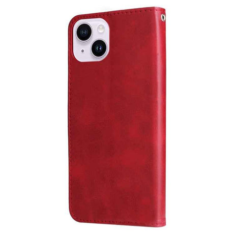 Fashion Calf Texture Zipper Leather Phone Case