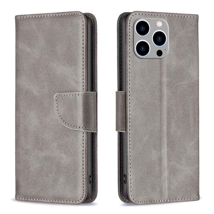 Lambskin Texture Pure Color Flip Leather Phone Case