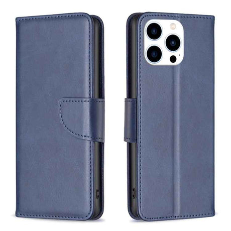 Lambskin Texture Pure Color Flip Leather Phone Case