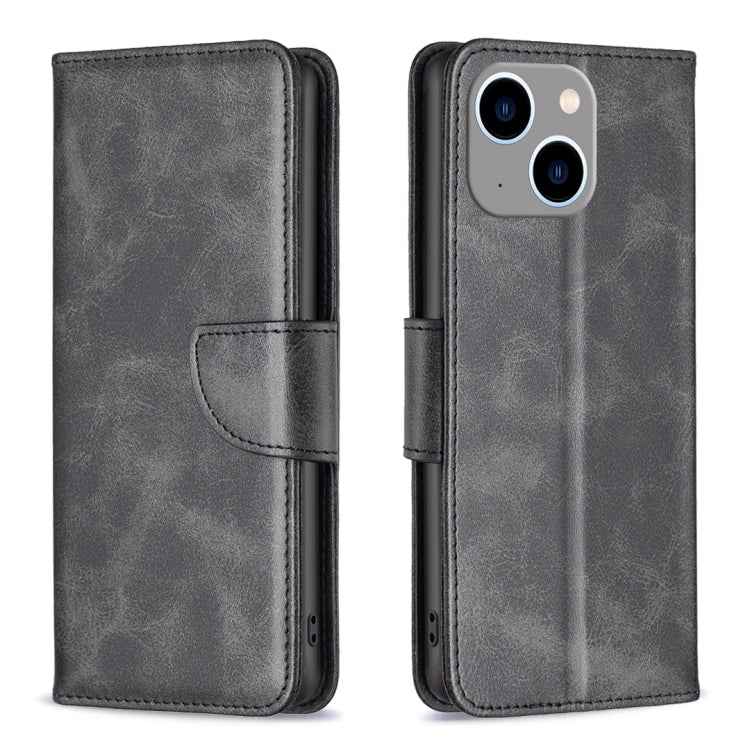 Lambskin Texture Pure Color Flip Leather Phone Case
