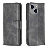 Lambskin Texture Pure Color Flip Leather Phone Case