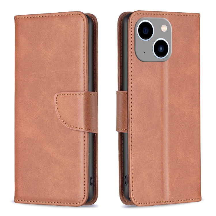 Lambskin Texture Pure Color Flip Leather Phone Case