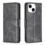 Lambskin Texture Pure Color Flip Leather Phone Case