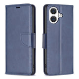 Lambskin Texture Pure Color Flip Leather Phone Case