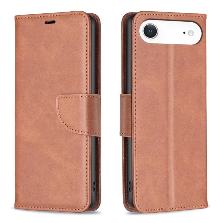 Lambskin Texture Pure Color Flip Leather Phone Case